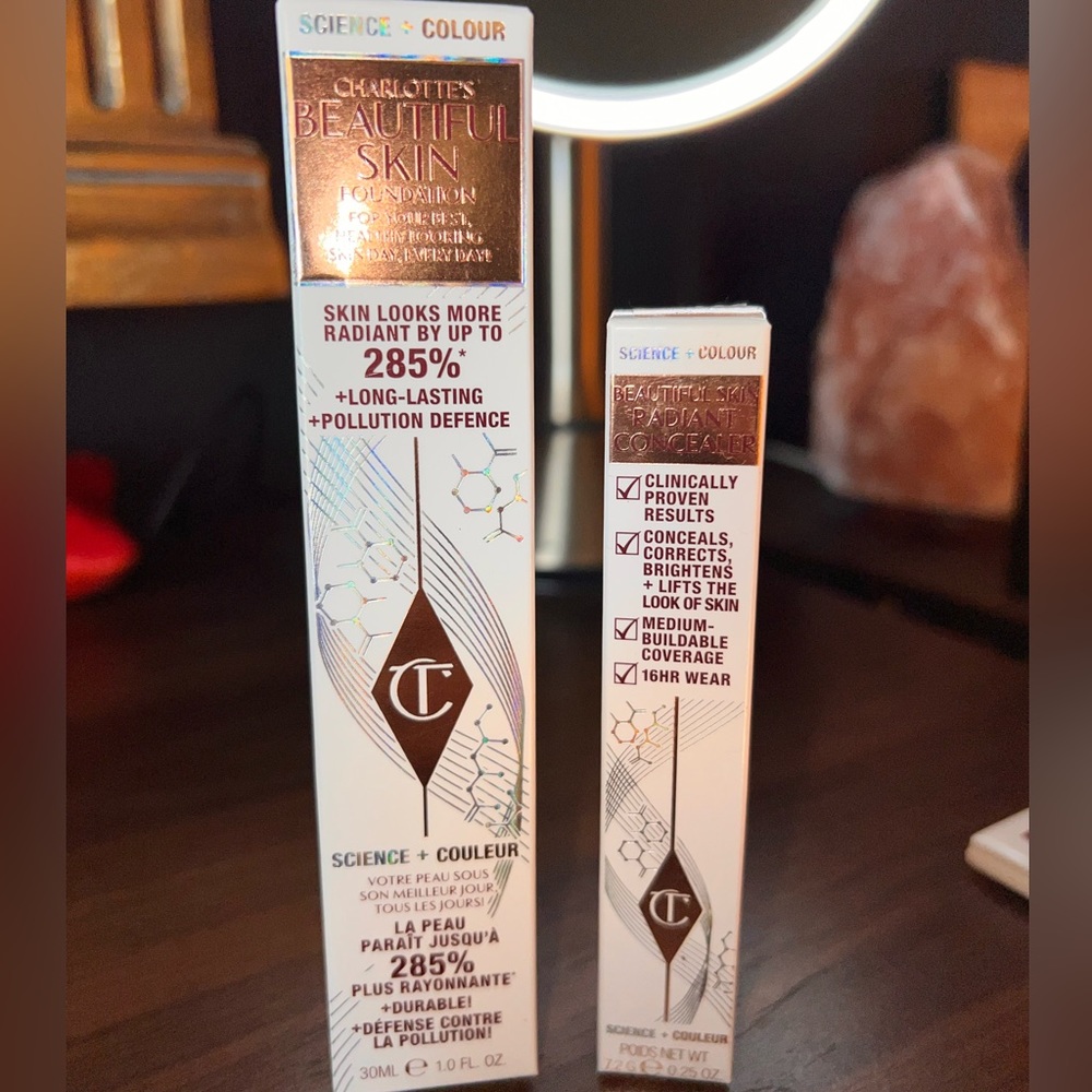 Charlotte Tilbury Beautiful Skin Foundation and Concealer 3 neutral